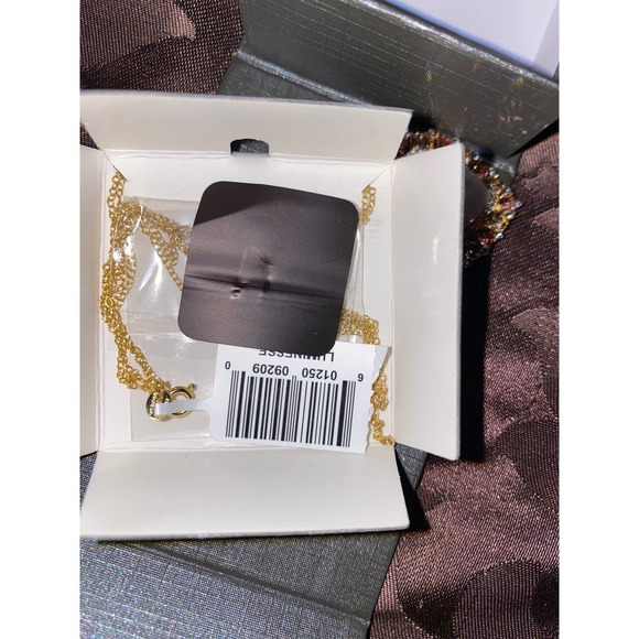 Luminesse Sterling Silver & 18K Plated Heart Cameo Swarovski crystals - Picture 5 of 6